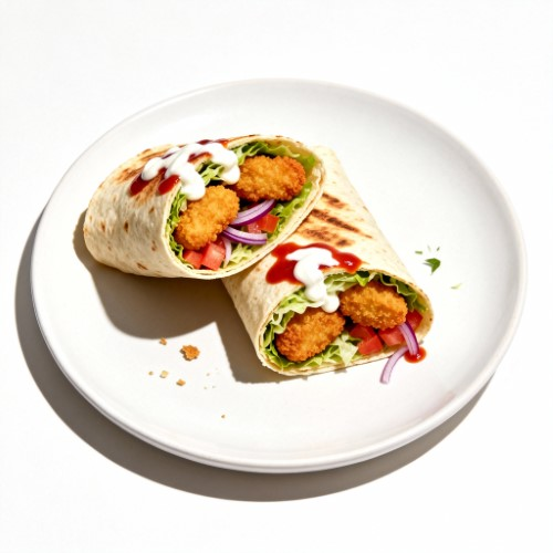 Spicy Chicken Strip Wrap 