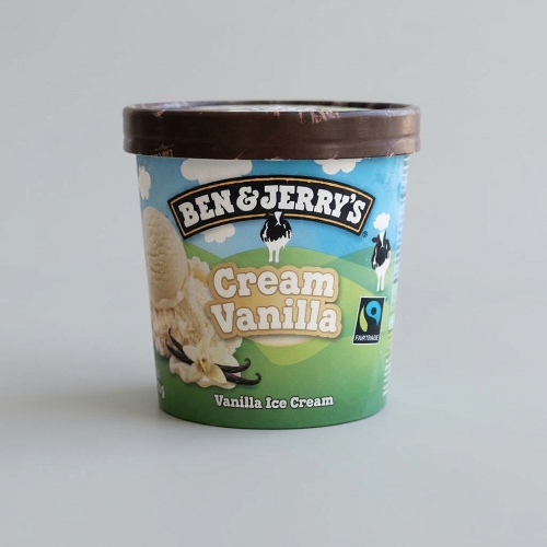 Ben & Jerry's Vanilla Ice Cream 