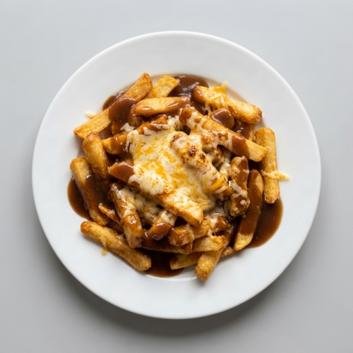 French Fries, Cheese & Curry 