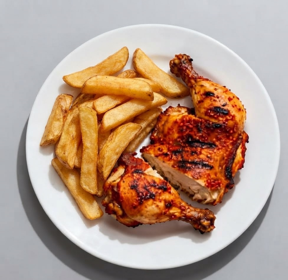 Half Fried Chicken 