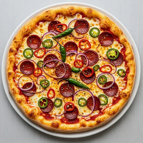 Pepperoni Hot Honey Pizza 